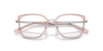 กรอบแว่นสายตา Emporio Armani EA1152-3364 Shiny Silver/Pink Emporio Armani EA1152 3364 close-up ด้านหน้า