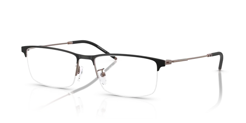 กรอบแว่นสายตา Emporio Armani EA1168D-3006 Matte Black Emporio Armani EA1168D 3006 แว่นสายตาสีดำด้าน ผู้ชาย