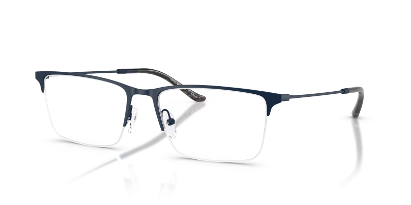 กรอบแว่นสายตา Emporio Armani EA1171-3018 Matte Blue Emporio Armani EA1171-3018 แว่นสายตาทรงสี่เหลี่ยมผืนผ้าสีน้ำเงินด้าน ผู้ชาย