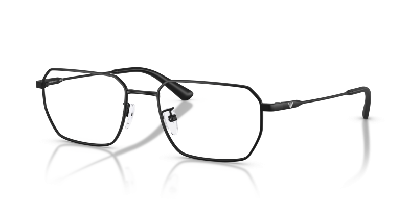 กรอบแว่นสายตา Emporio Armani EA1187TD-3001 Matte Black แว่นสายตา Emporio Armani EA1187TD-3001 สีดำด้าน มุมสามส่วนสี่