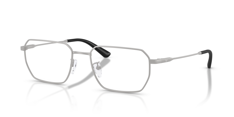 กรอบแว่นสายตา Emporio Armani EA1187TD-3015 Matte Silver แว่นสายตา Emporio Armani EA1187TD-3015 สีเงินด้าน มุมสามส่วนสี่