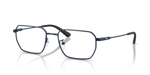 แว่นสายตา Emporio Armani EA1187TD-3018 สีน้ำเงินด้าน มุมสามส่วนสี่