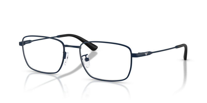 กรอบแว่นสายตา Emporio Armani EA1188TD-3018 Matte Blue แว่นสายตา Emporio Armani EA1188TD-3018 สีน้ำเงินด้าน มุมสามส่วนสี่