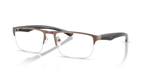แว่นสายตา Emporio Armani EA1189-3006 สีทองแดงด้าน มุมมองสามส่วนสี่