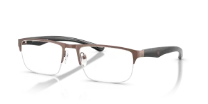แว่นสายตา Emporio Armani EA1189-3006 สีทองแดงด้าน มุมมองสามส่วนสี่