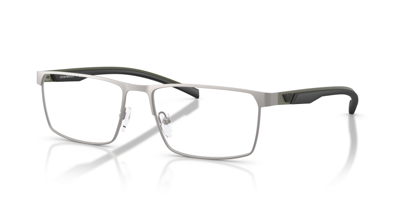 กรอบแว่นสายตา Emporio Armani EA1190-3003 Matte Gunmetal แว่นสายตา Emporio Armani EA1190-3003 สีกันเมทัลด้าน มุมมองสามส่วนสี่