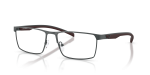 กรอบแว่นสายตา Emporio Armani EA1190-3443 Matte Grey แว่นสายตา Emporio Armani EA1190-3443 สีเทาด้าน มุมมองสามส่วนสี่