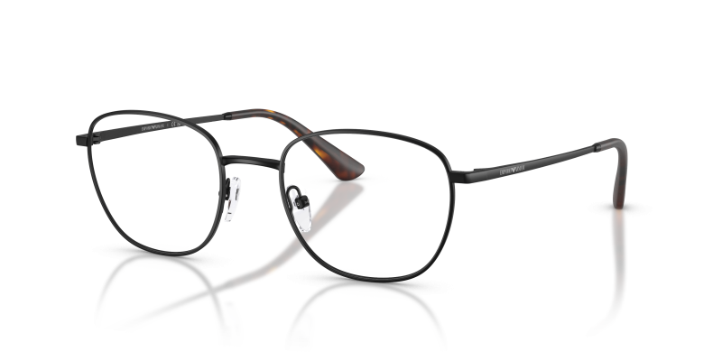 กรอบแว่นสายตา Emporio Armani EA1191-3001 Matte Black แว่นสายตา Emporio Armani EA1191-3001 สีดำด้าน มุมสามส่วนสี่