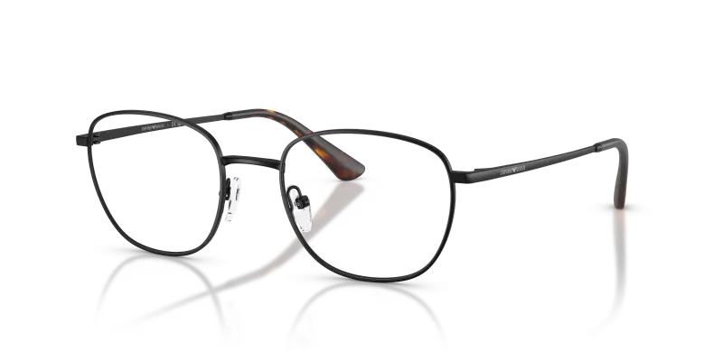 กรอบแว่นสายตา Emporio Armani EA1191-3001 Matte Black แว่นสายตา Emporio Armani EA1191-3001 สีดำด้าน มุมสามส่วนสี่