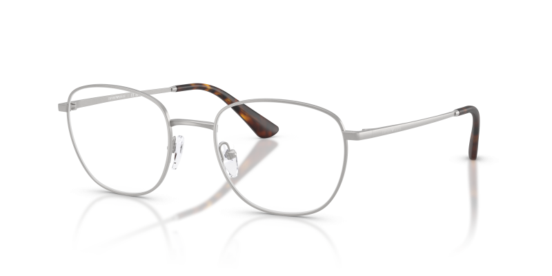 กรอบแว่นสายตา Emporio Armani EA1191-3045 Matte Silver แว่นสายตา Emporio Armani EA1191-3045 สีเงินด้าน มุมสามส่วนสี่