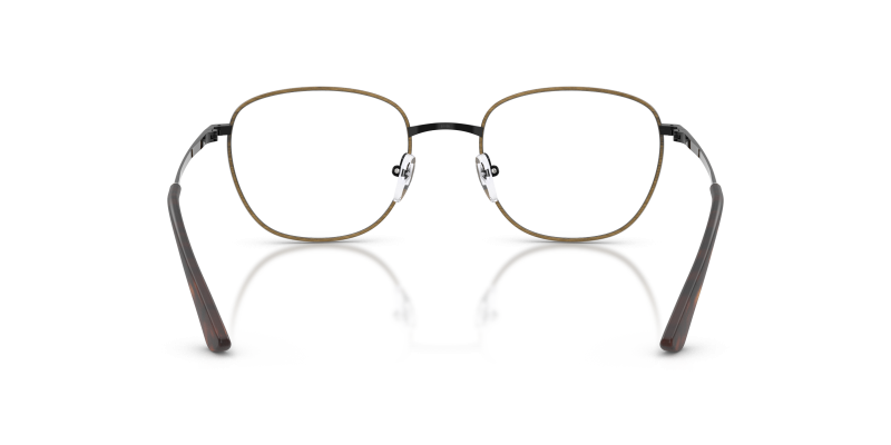 แว่นสายตา Emporio Armani EA1191-3446 สีทองแอนทีคขัดเงา มุมด้านหลัง