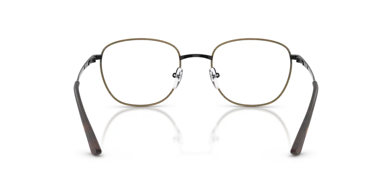 แว่นสายตา Emporio Armani EA1191-3446 สีทองแอนทีคขัดเงา มุมด้านหลัง