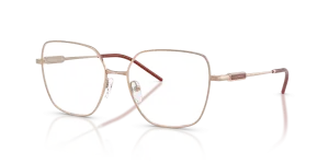 แว่นสายตา Emporio Armani EA1192-3011 สีทองชมพู มุมสามส่วนสี่