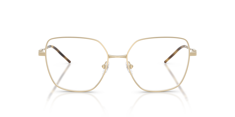 แว่นสายตา Emporio Armani EA1192-3013 สีทองอ่อนมันเงา มุมหน้าตรง
