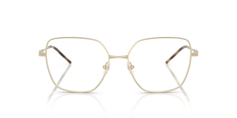 แว่นสายตา Emporio Armani EA1192-3013 สีทองอ่อนมันเงา มุมหน้าตรง