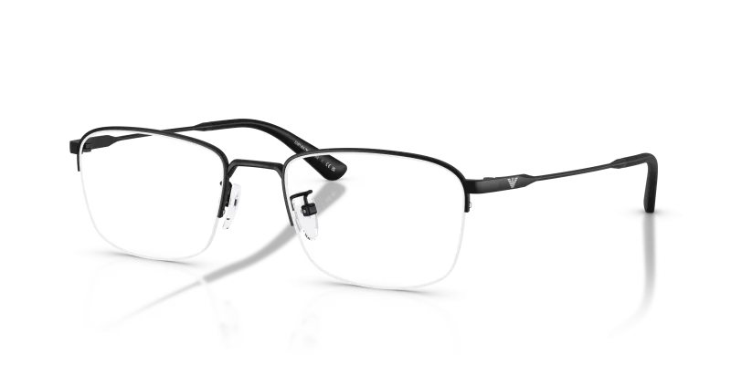 กรอบแว่นสายตา Emporio Armani EA1194TD-3001 Matte Black แว่นสายตา Emporio Armani EA1194TD-3001 สีดำด้าน มุมสามส่วนสี่