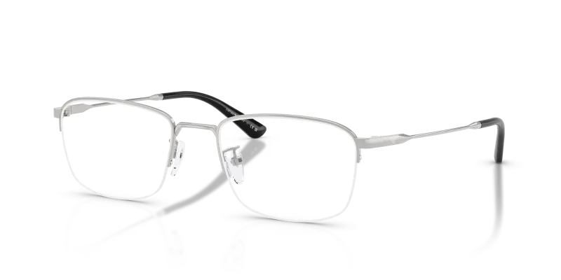 กรอบแว่นสายตา Emporio Armani EA1194TD-3015 Shiny Silver แว่นสายตา Emporio Armani EA1194TD-3015 สีเงินประกาย มุมสามส่วนสี่