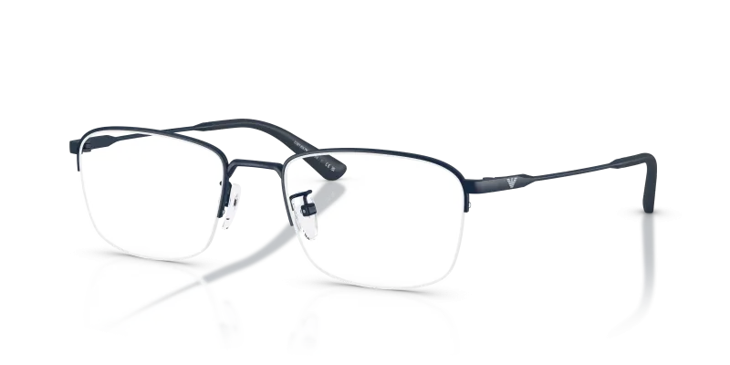 แว่นสายตา Emporio Armani EA1194TD-3018 สีน้ำเงินด้าน มุมสามส่วนสี่