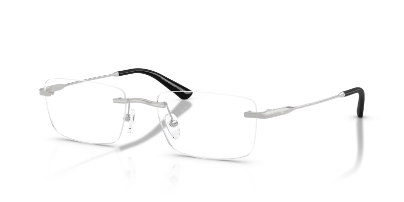 แว่นสายตา Emporio Armani EA1195TD-3015 เงินประกาย มุมสามส่วนสี่
