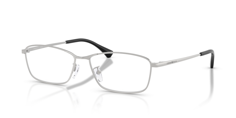 กรอบแว่นสายตา Emporio Armani EA1196D-3015 Shiny Silver แว่นสายตา Emporio Armani EA1196D-3015 เงินประกาย มุมสามส่วนสี่