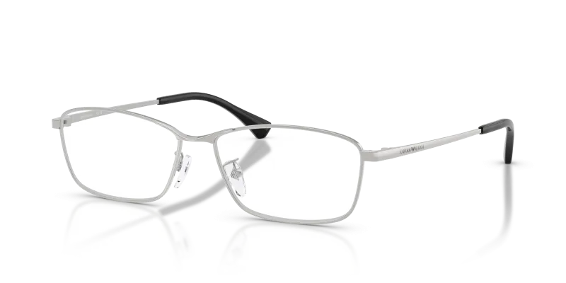 แว่นสายตา Emporio Armani EA1196D-3015 เงินประกาย มุมสามส่วนสี่