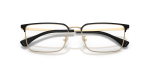 กรอบแว่นสายตา Emporio Armani EA1197D-3002 Matte Black/Matte Pale Gold แว่นสายตา Emporio Armani EA1197D-3002 สีดำ/ทองอ่อน ระยะใกล้