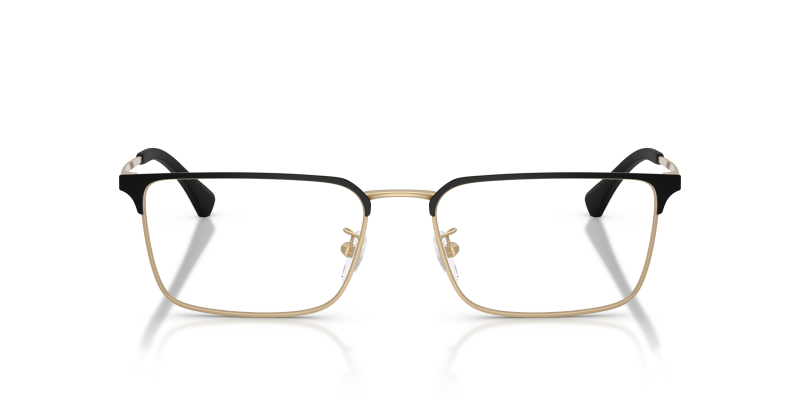 แว่นสายตา Emporio Armani EA1197D-3002 สีดำ/ทองอ่อน มุมด้านหน้า