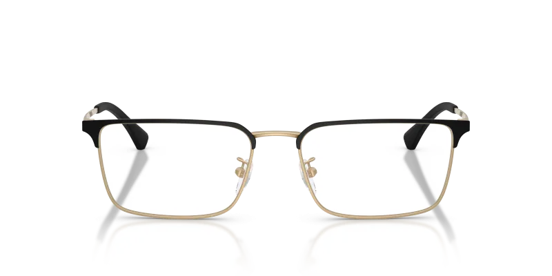 แว่นสายตา Emporio Armani EA1197D-3002 สีดำ/ทองอ่อน มุมด้านหน้า