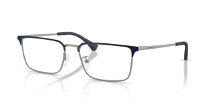 แว่นสายตา Emporio Armani EA1197D-3003 สีน้ำเงิน/กันเมทัล มุมสามส่วนสี่
