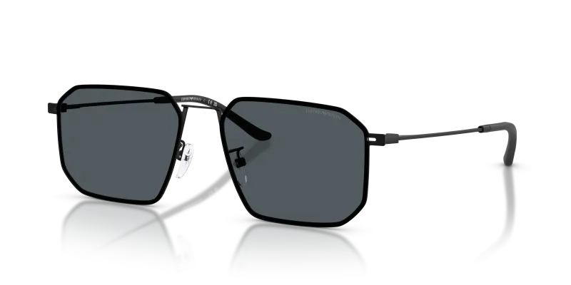แว่นกันแดด Emporio Armani EA2165D-300180 Matte Black Dark Grey แว่นกันแดด Emporio Armani EA2165D-300180 สีดำด้าน เลนส์สีเทาเข้ม คานต่ำ