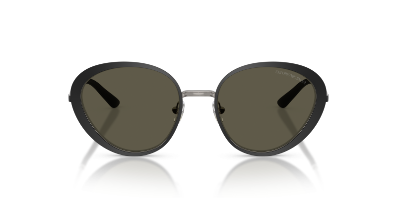 แว่นกันแดด Emporio Armani EA2177-300187 Matte Black Dark Grey Emporio Armani EA2177 300187 ด้านหน้า