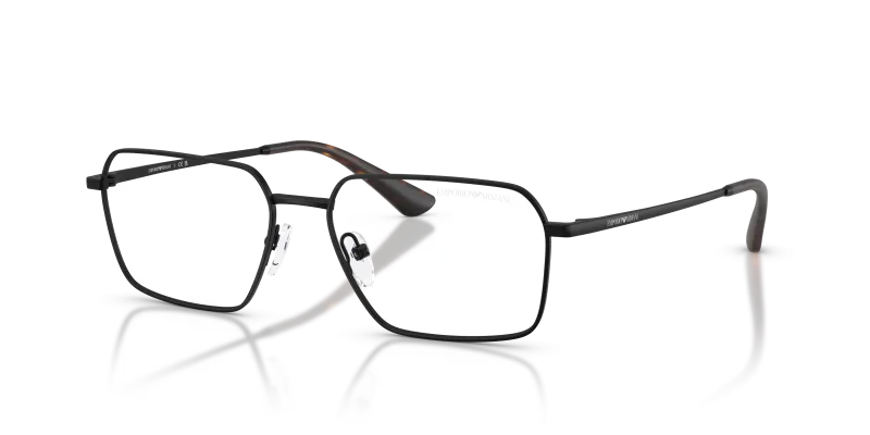 แว่นกันแดด Emporio Armani EA2178-30011W Matte Black Clear แว่นกันแดด Emporio Armani EA2178-30011W สีดำด้าน เลนส์ใส ทรงเรขาคณิต