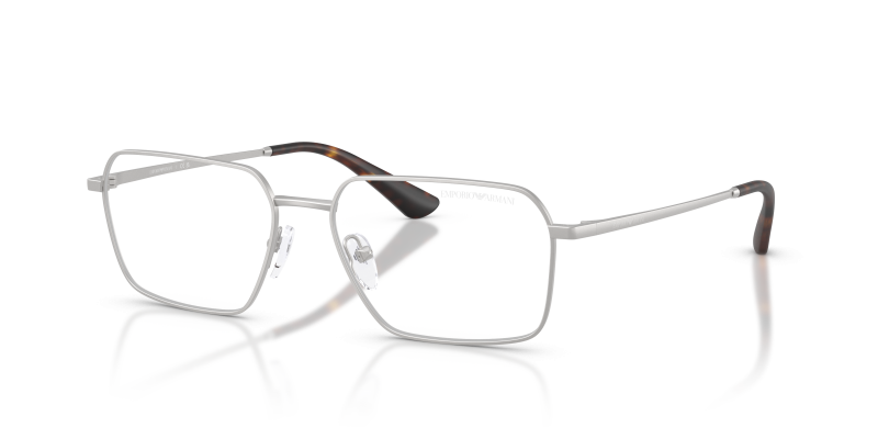 แว่นกันแดด Emporio Armani EA2178-30451W Matte Silver Clear แว่นกันแดด Emporio Armani EA2178-30451W สีเงินด้าน เลนส์ใส ทรงเรขาคณิต