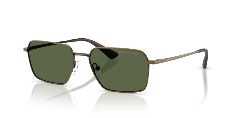 แว่นกันแดด Emporio Armani EA2178-344671 Shiny Anticate Gold Dark Green แว่นกันแดด Emporio Armani EA2178-344671 สีทองแอนทีคขัดเงา เลนส์สีเขียวเข้ม