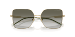 แว่นกันแดด Emporio Armani EA2179-30132A Shiny Pale Gold Clear Gradient แว่นกันแดด Emporio Armani EA2179-30132A close-up ด้านหน้า