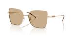 แว่นกันแดด Emporio Armani EA2179-301373 Shiny Pale Gold Dark Brown แว่นกันแดด Emporio Armani EA2179-301373 สีทองอ่อนมันเงา เลนส์น้ำตาลเข้มทึบ
