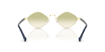แว่นกันแดด Emporio Armani EA2182-30028E Matte Pale Gold Clear Gradient แว่นกันแดด Emporio Armani EA2182-30028E ทองด้าน มุมมองด้านหลัง