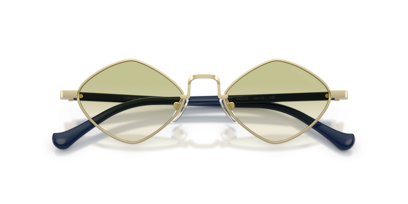 แว่นกันแดด Emporio Armani EA2182-30028E ทองด้าน ภาพระยะใกล้ด้านหน้า