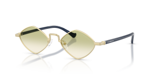 แว่นกันแดด Emporio Armani EA2182-30028E ทองด้าน มุมมองสามส่วนสี่