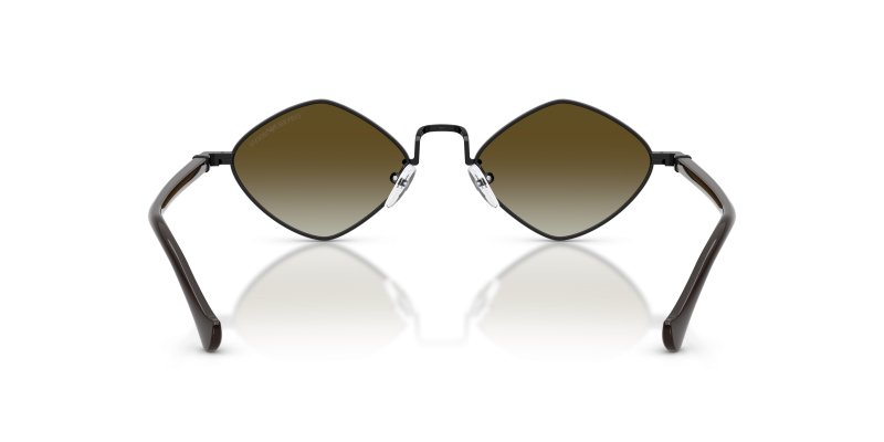 แว่นกันแดด Emporio Armani EA2182-34447Z เงินแอนทีคมันวาว มุมมองด้านหลัง
