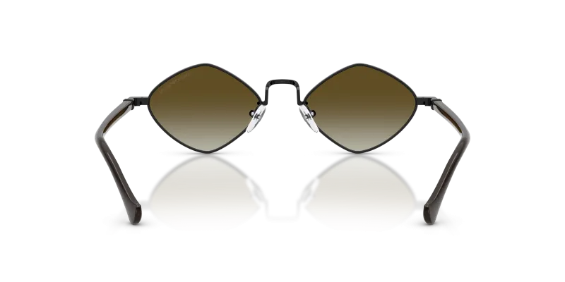 แว่นกันแดด Emporio Armani EA2182-34447Z เงินแอนทีคมันวาว มุมมองด้านหลัง