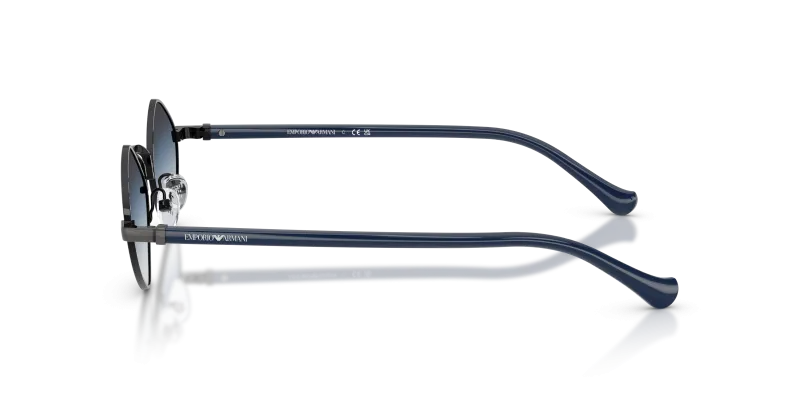 แว่นกันแดด Emporio Armani EA2182-34448G เงินแอนทีคมันวาว มุมมองด้านข้าง