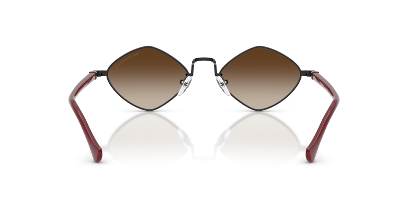 แว่นกันแดด Emporio Armani EA2182-345513 บอร์กโดซ์มันวาว มุมมองด้านหลัง