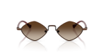 แว่นกันแดด Emporio Armani EA2182-345513 Shiny Anticate Bordeaux Brown แว่นกันแดด Emporio Armani EA2182-345513 บอร์กโดซ์มันวาว มุมมองด้านหน้า