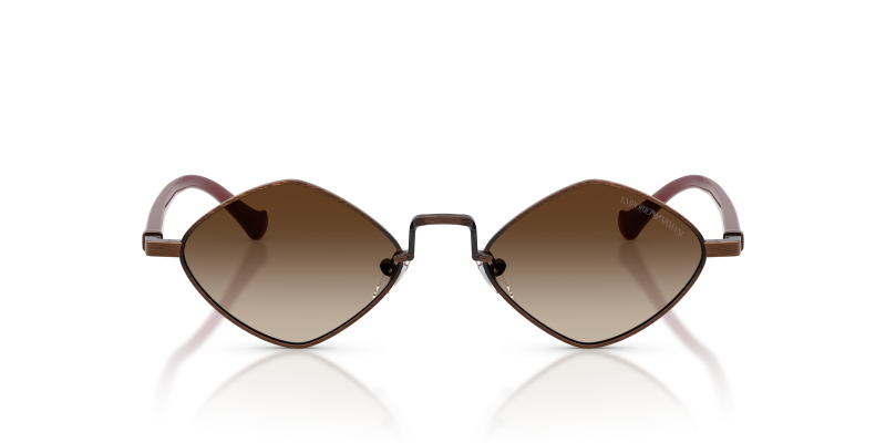 แว่นกันแดด Emporio Armani EA2182-345513 บอร์กโดซ์มันวาว มุมมองด้านหน้า