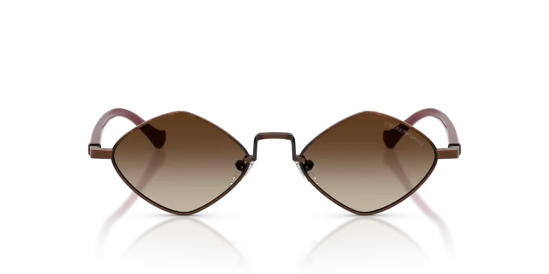 แว่นกันแดด Emporio Armani EA2182-345513 บอร์กโดซ์มันวาว มุมมองด้านหน้า