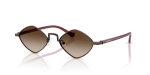แว่นกันแดด Emporio Armani EA2182-345513 Shiny Anticate Bordeaux Brown แว่นกันแดด Emporio Armani EA2182-345513 บอร์กโดซ์มันวาว มุมมองสามส่วนสี่