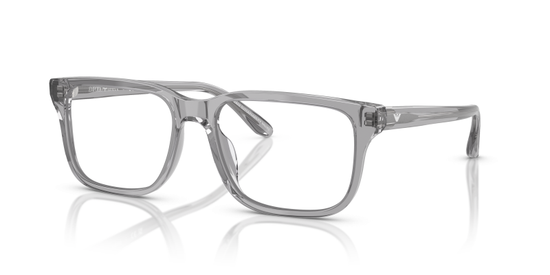 Emporio Armani EA3250U 6202 แว่นสายตาสีเทาโปร่งใสประกาย สำหรับผู้ชาย