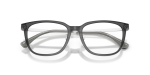 กรอบแว่นสายตา Emporio Armani EA3284D-5029 Shiny Transparent Grey Emporio Armani EA3284D 5029 close-up ด้านหน้า