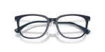 กรอบแว่นสายตา Emporio Armani EA3284D-6256 Shiny Blue On Transparent Blue Emporio Armani EA3284D 6256 close-up ด้านหน้า